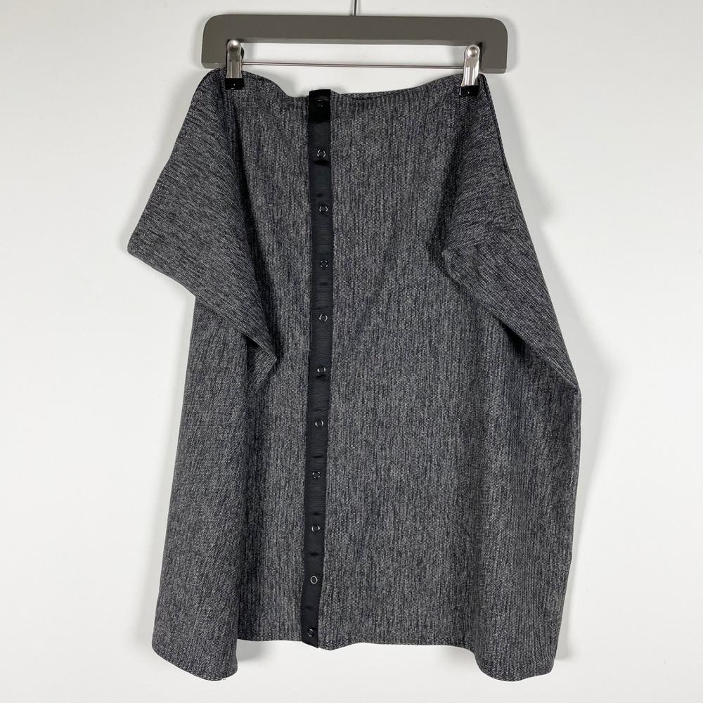 Lululemon Vinyasa Scarf Wrap Shawl Accessory Rulu Heathered Black